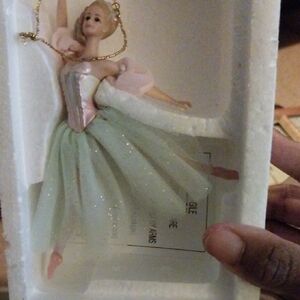 Elegant Ballerina Holiday Ornament